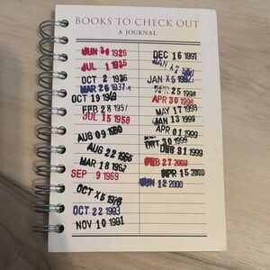 Spiral-Bound Home Office Journal